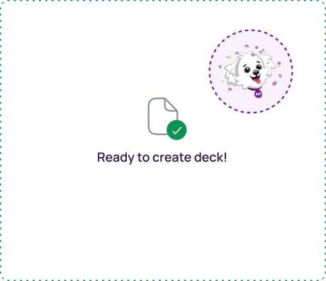 Upload PDFs, slides, handwritten notes, and more 3